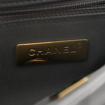 Chanel Lambskin Quilted Medium Chanel 19 Flap Dark Grey 6 of 10