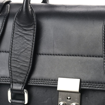3.1 Phillip Lim Smooth Calfskin Large Pashli Satchel Black 13 of 16