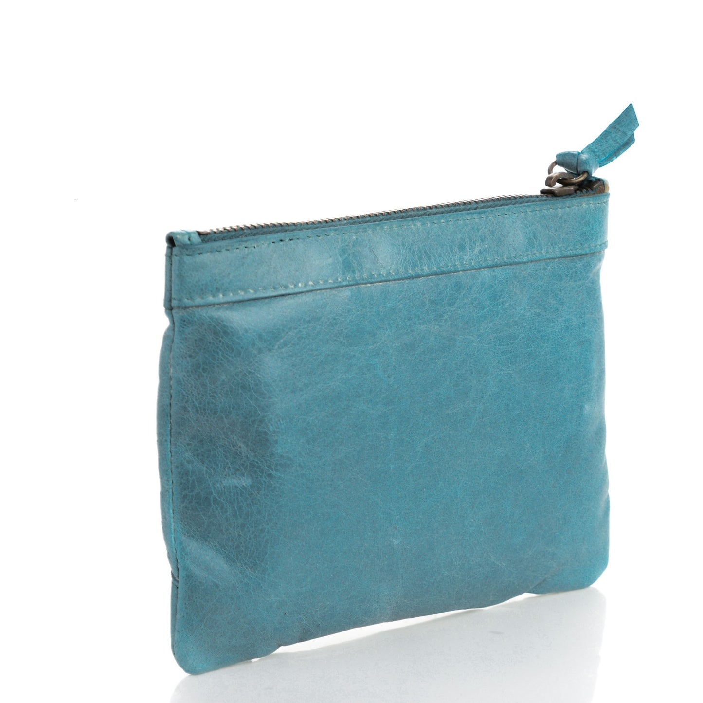 Chevre Classic Hardware M Porte-Monnaie Coin Purse Bleu India