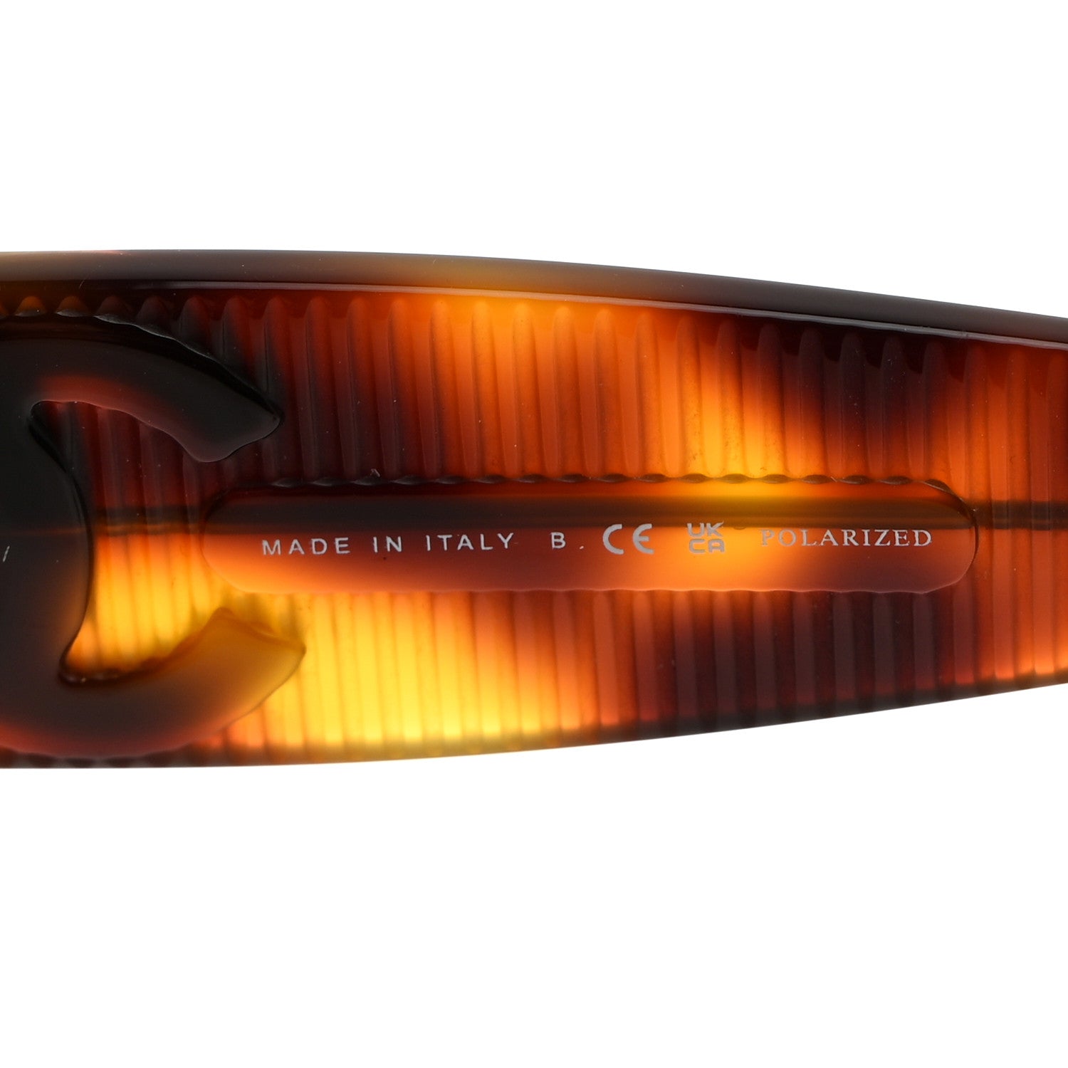 Chanel Acetate Polarized Rectangle Sunglasses 5493 Tortoise 6 of 8