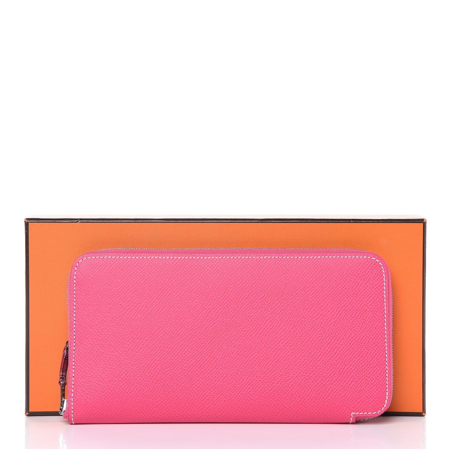 Epsom Silk'in Wallet Rose Tyrien
