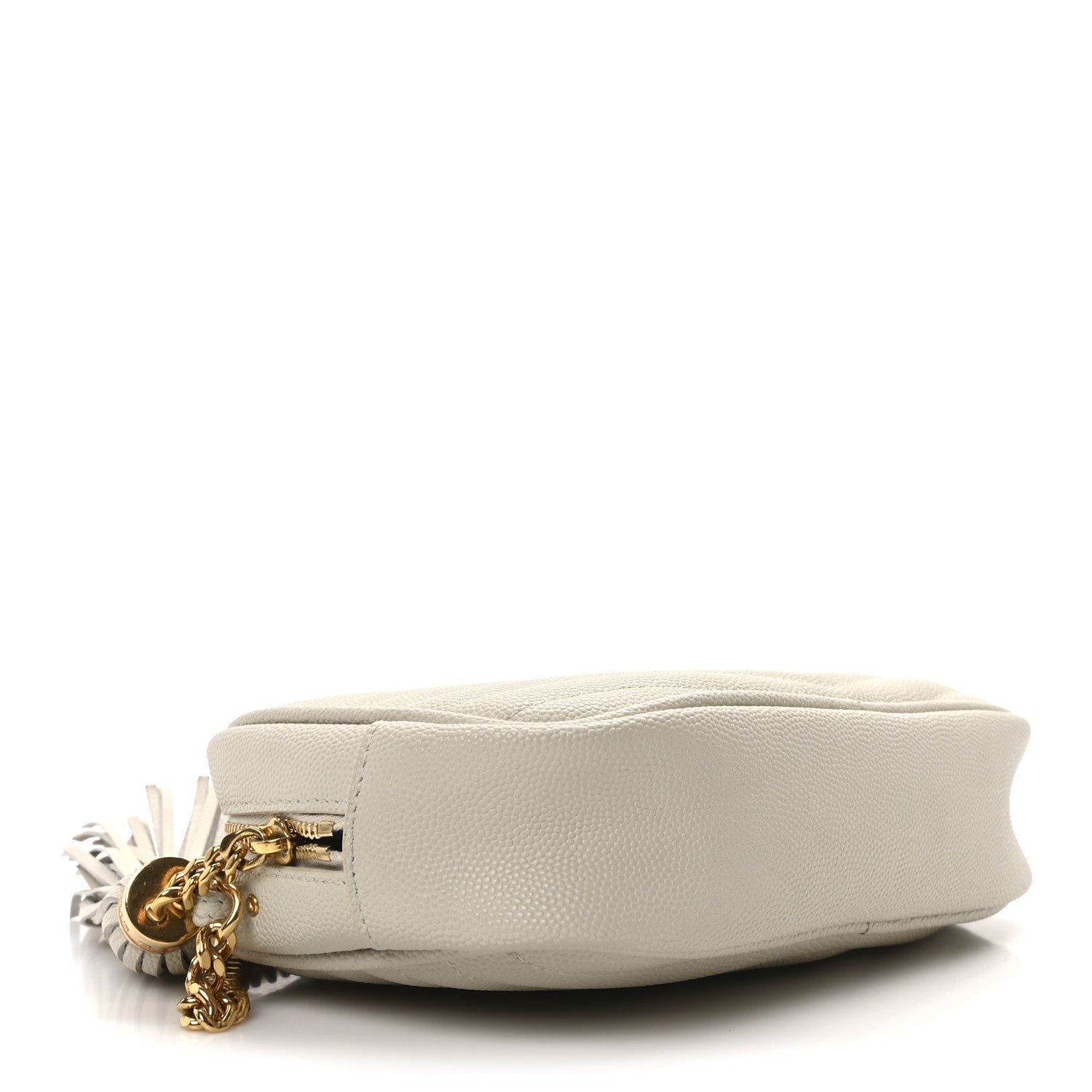 Saint Laurent Grain De Poudre Matelasse Monogram Mini Lou Camera Bag Crema Soft 4 of 9