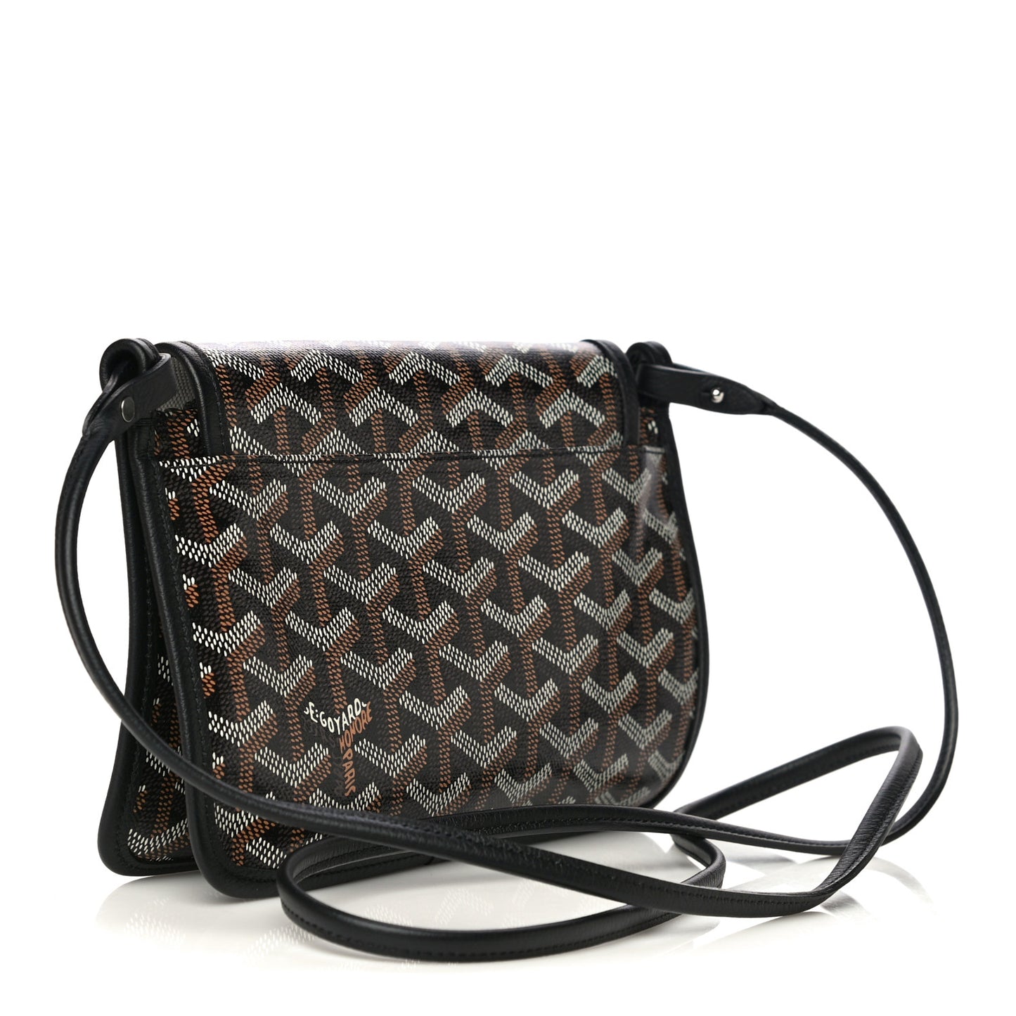 Goyardine Plumet Wallet Clutch Black