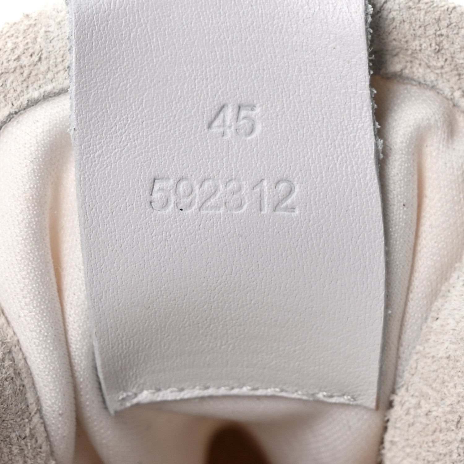 Loewe Nylon Suede Mens Flow Retro Runner Sneakers 45 White 9 of 9