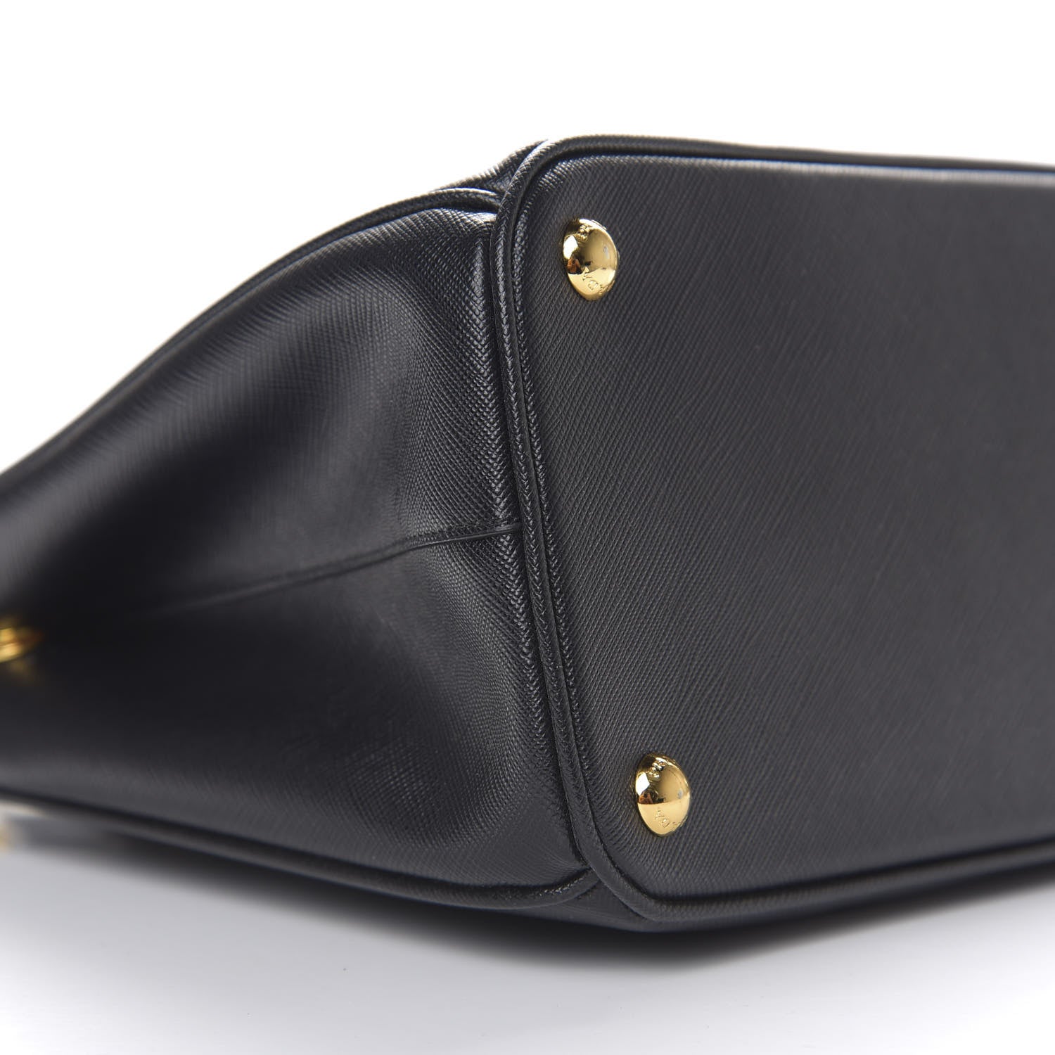 Prada Saffiano Small Galleria Double Zip Tote Black 5 of 11
