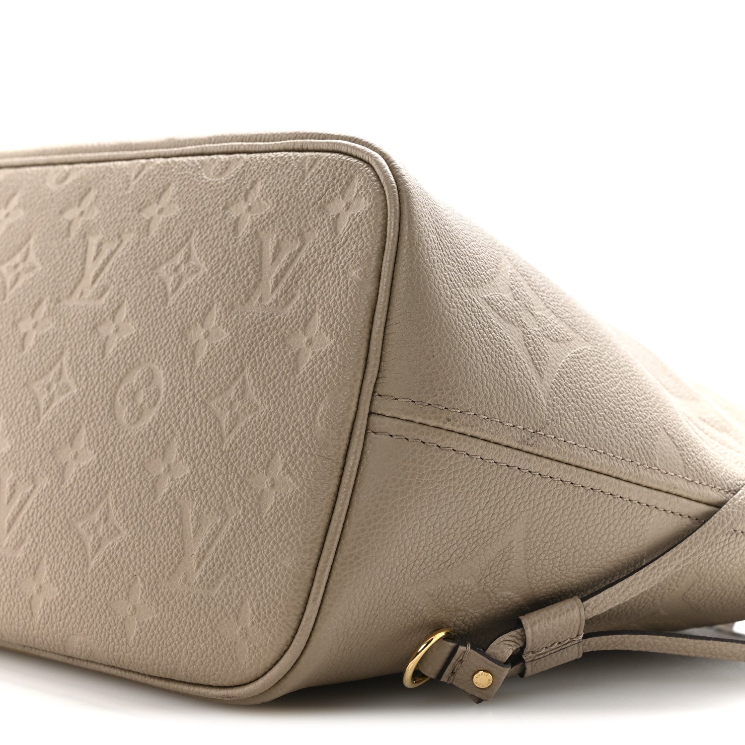 Louis Vuitton Empreinte Monogram Giant Neverfull MM Tourterelle 10 of 13