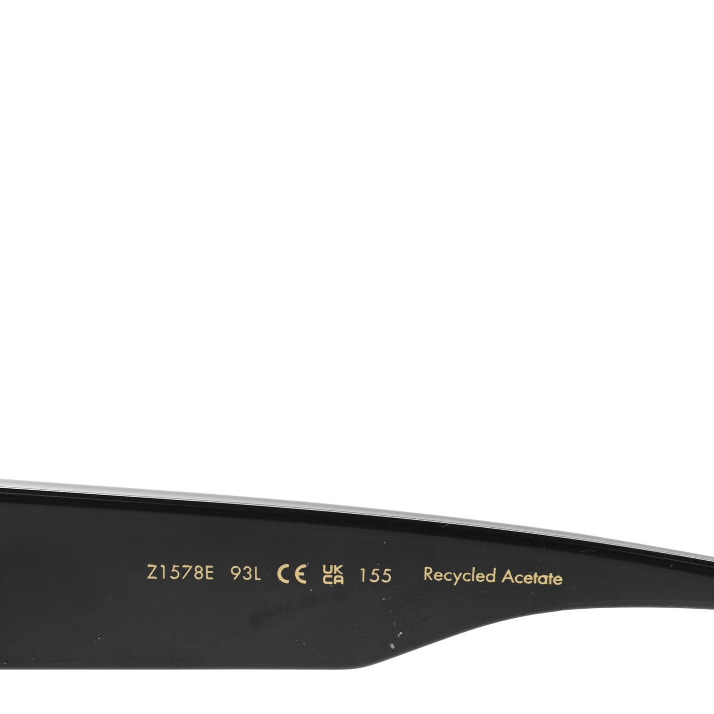 Acetate Cyclone Sunglasses Z1578E Black