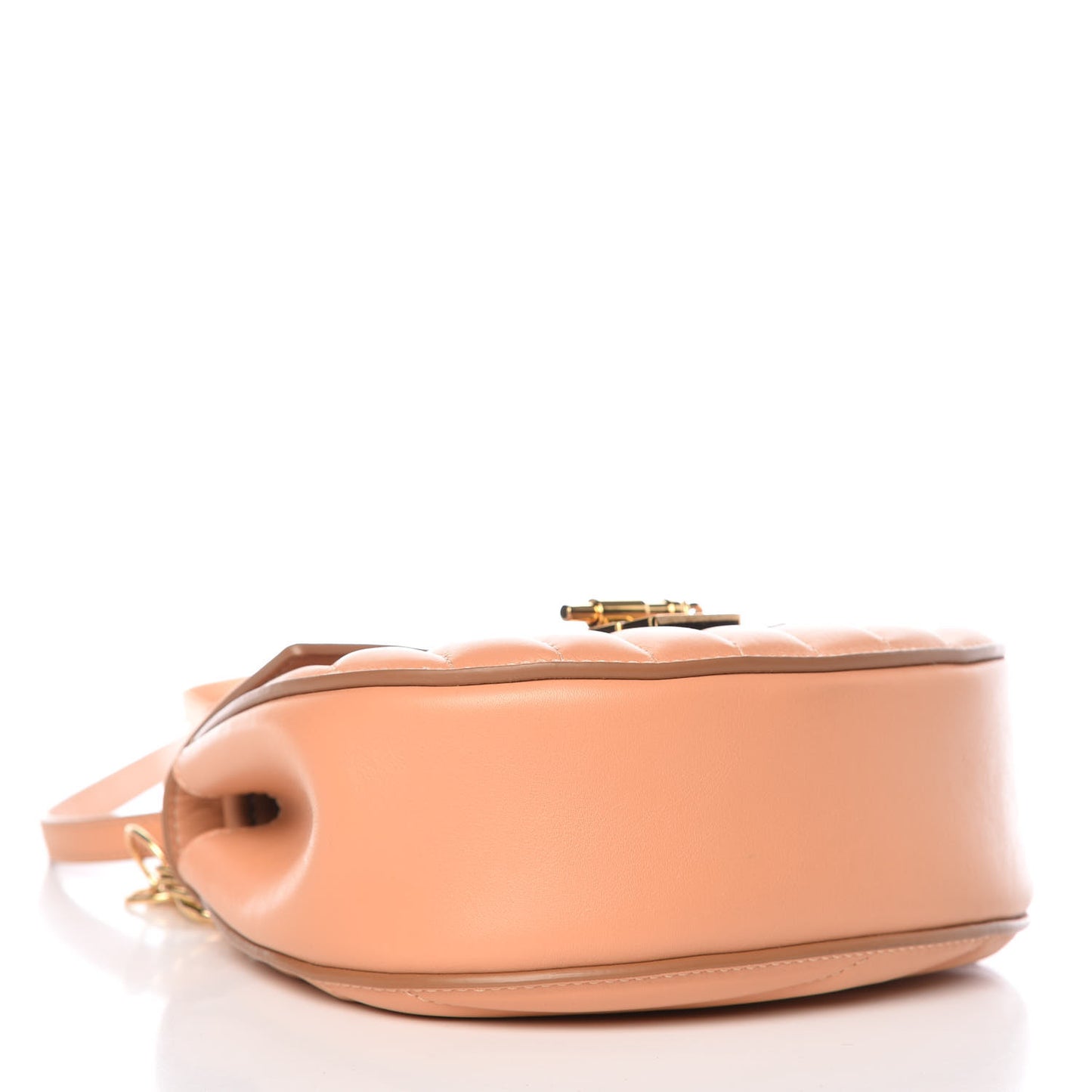 Calfskin Quilted Mini Drew Bijou Shoulder Bag Blushy Pink