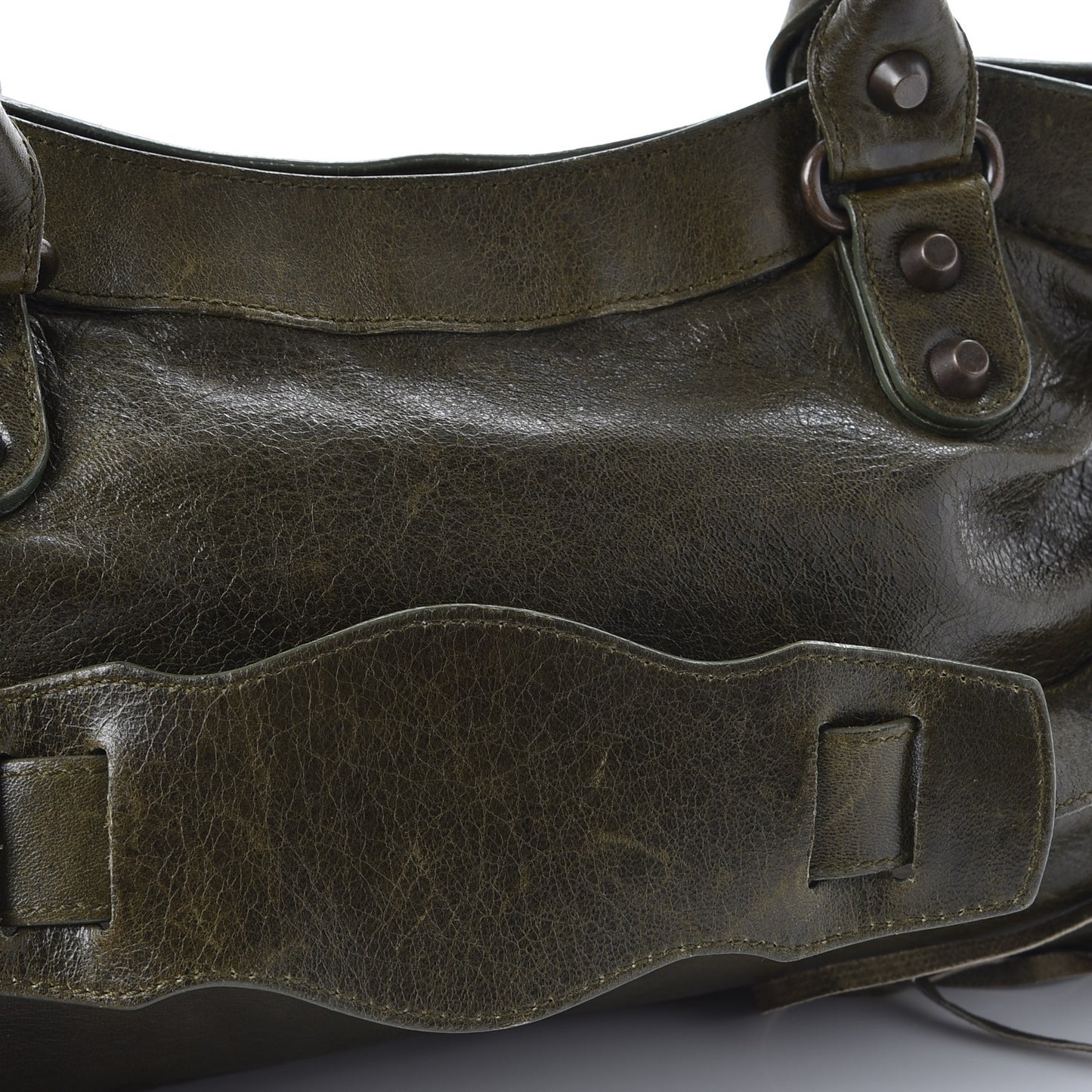 Chevre Classic Hardware First Olive