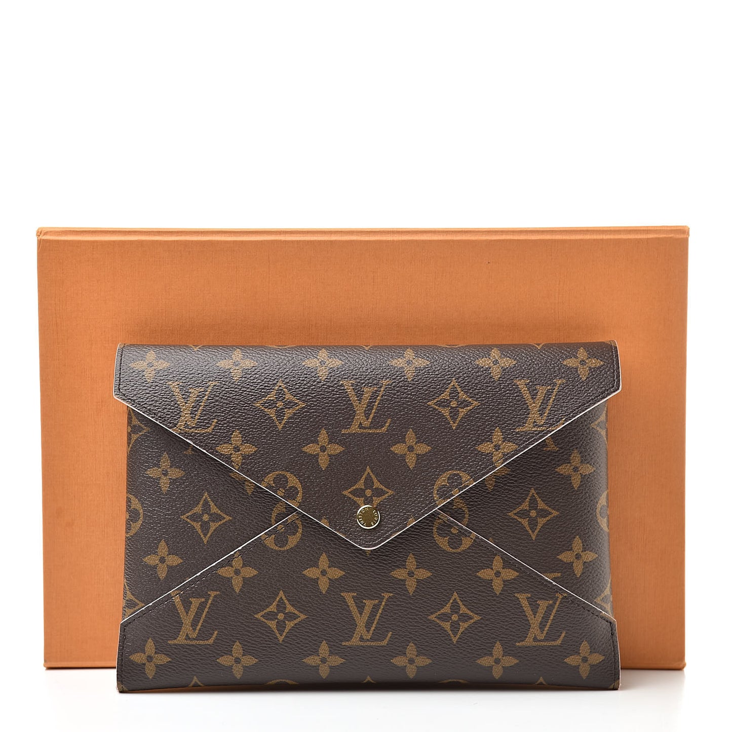 Monogram Large Kirigami Pochette Insert Rose Ballerine