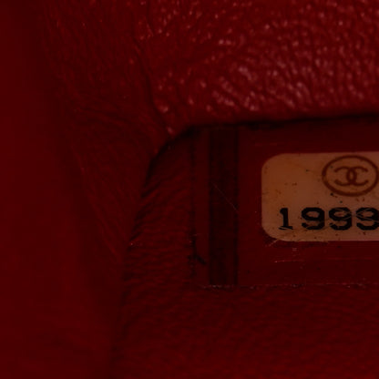 Chanel Lambskin Quilted Mini Rectangular Flap Red 7 of 11