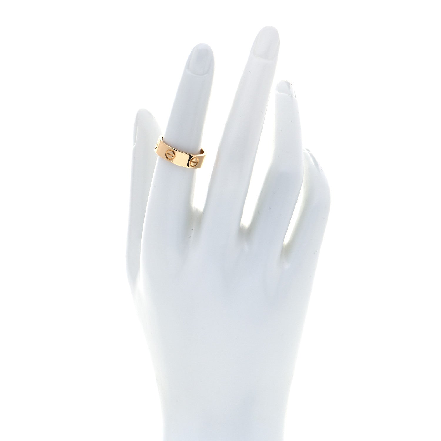 Cartier 18K Yellow Gold 5.5mm LOVE Ring 52 6 2 of 4