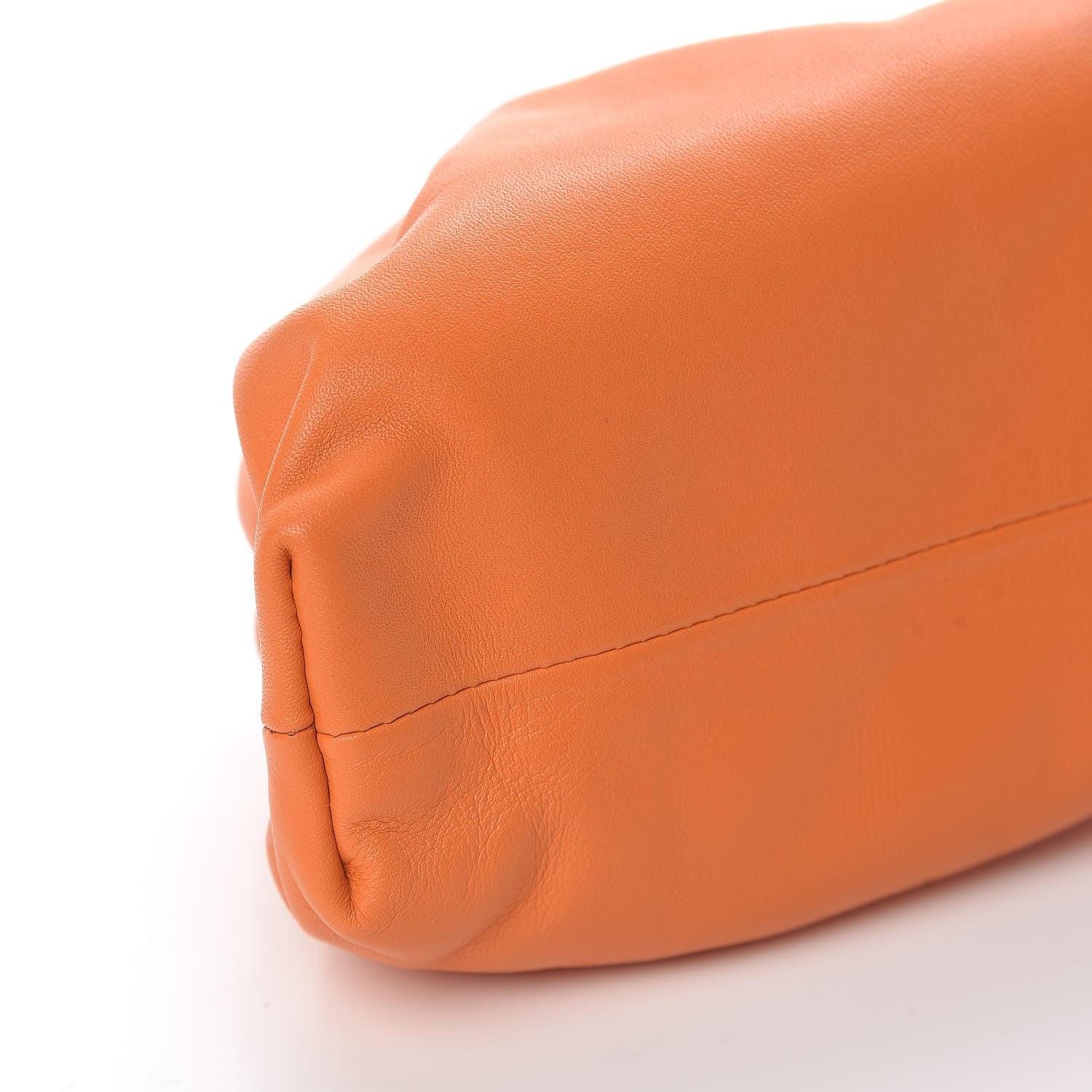 Bottega Veneta Butter Calfskin The Mini Pouch Light Orange 7 of 9