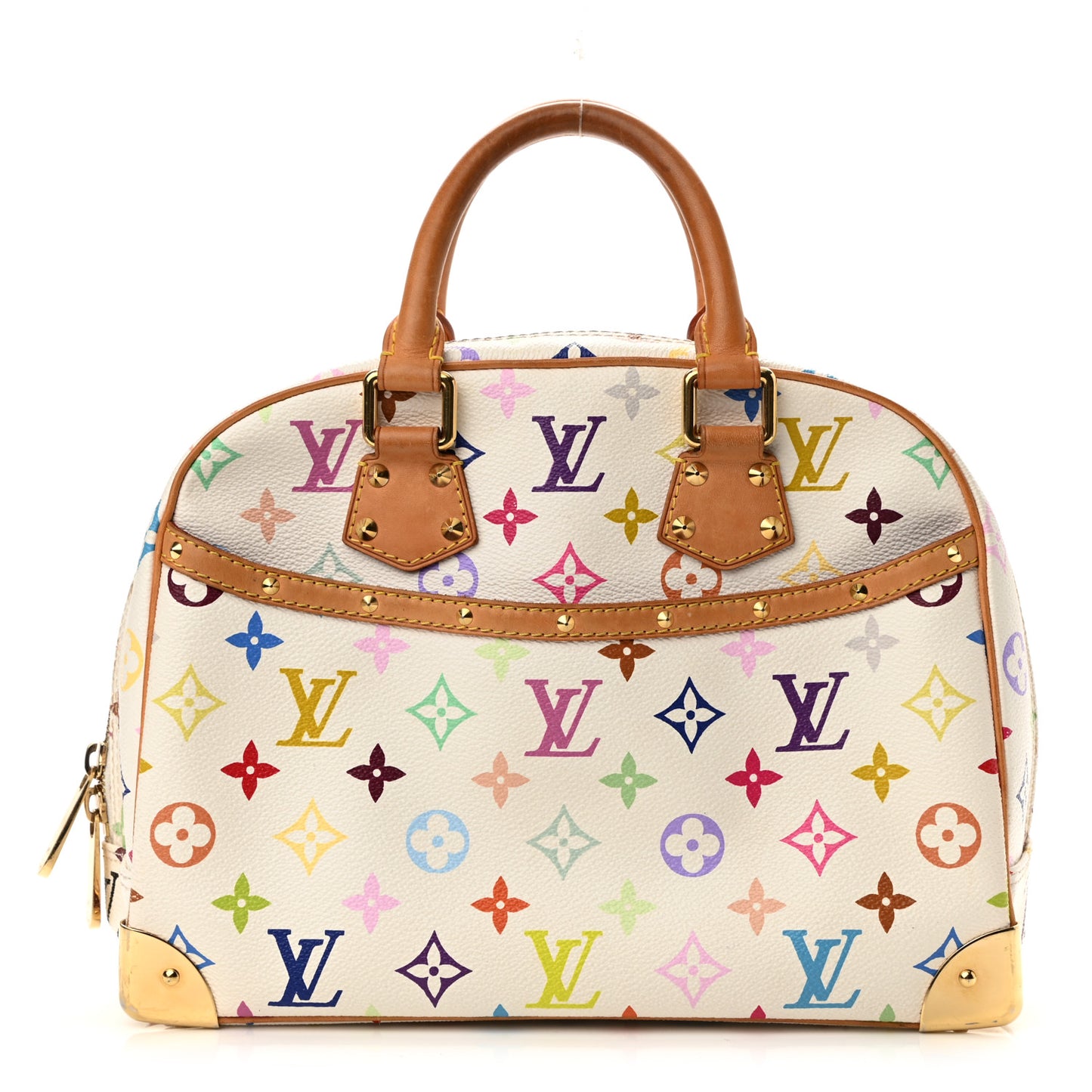 Monogram Multicolor Trouville White