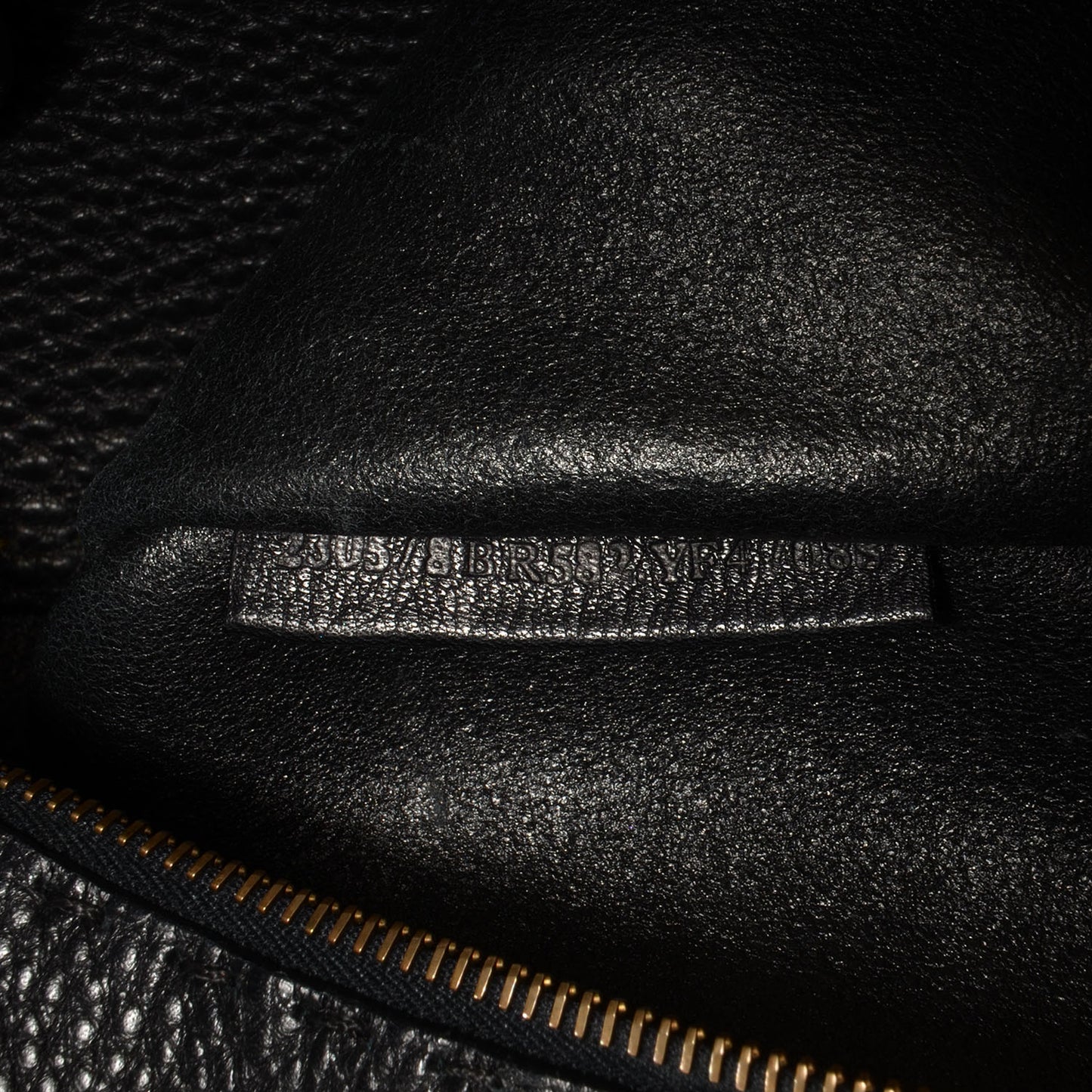 Calfskin Romano Selleria Shoulder Bag Black