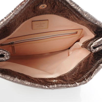 Louis Vuitton Jacquard Quilted Monogram Limelight Clutch MM Rose Gold 5 of 6