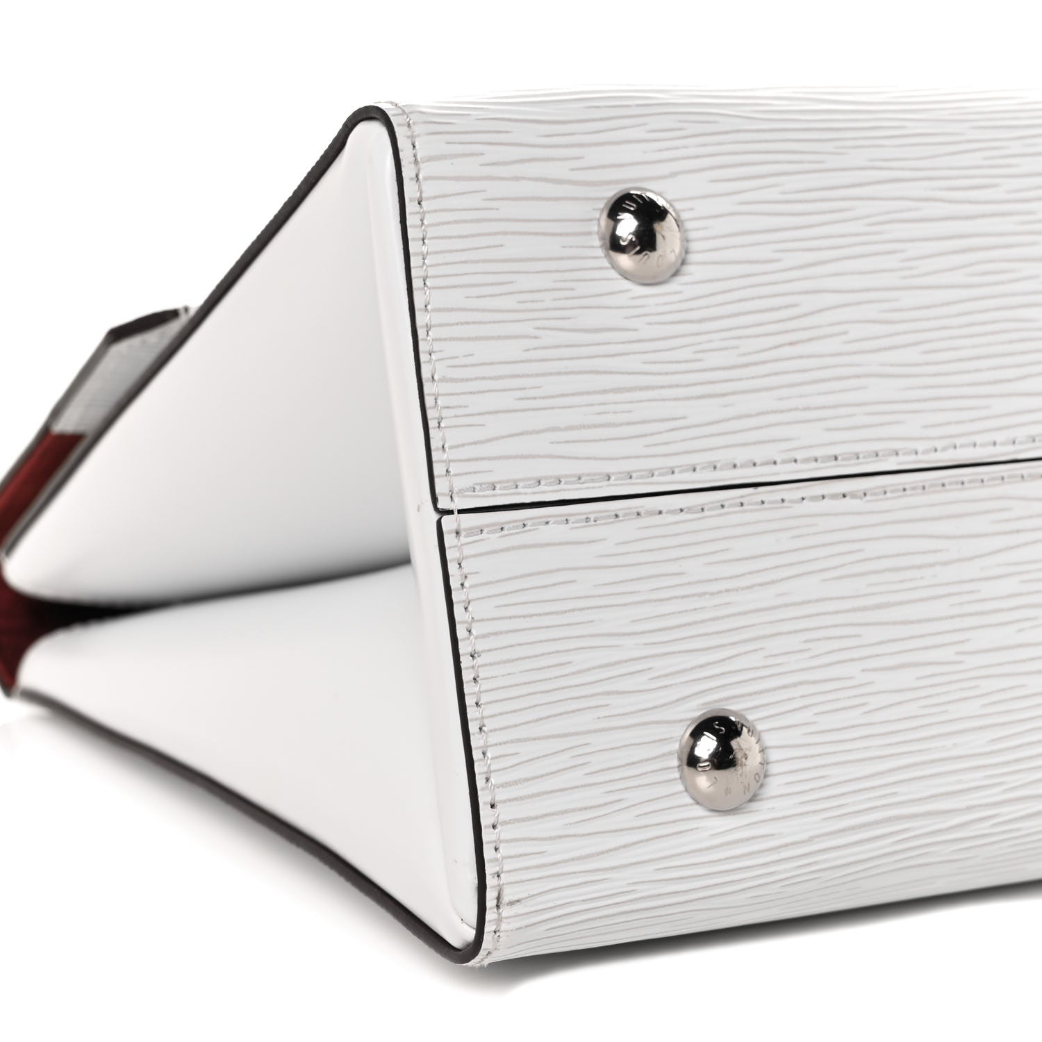 Louis Vuitton Epi Grenelle MM White 7 of 8