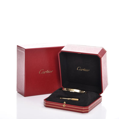 Cartier 18K Yellow Gold LOVE Bracelet 18 10 of 10