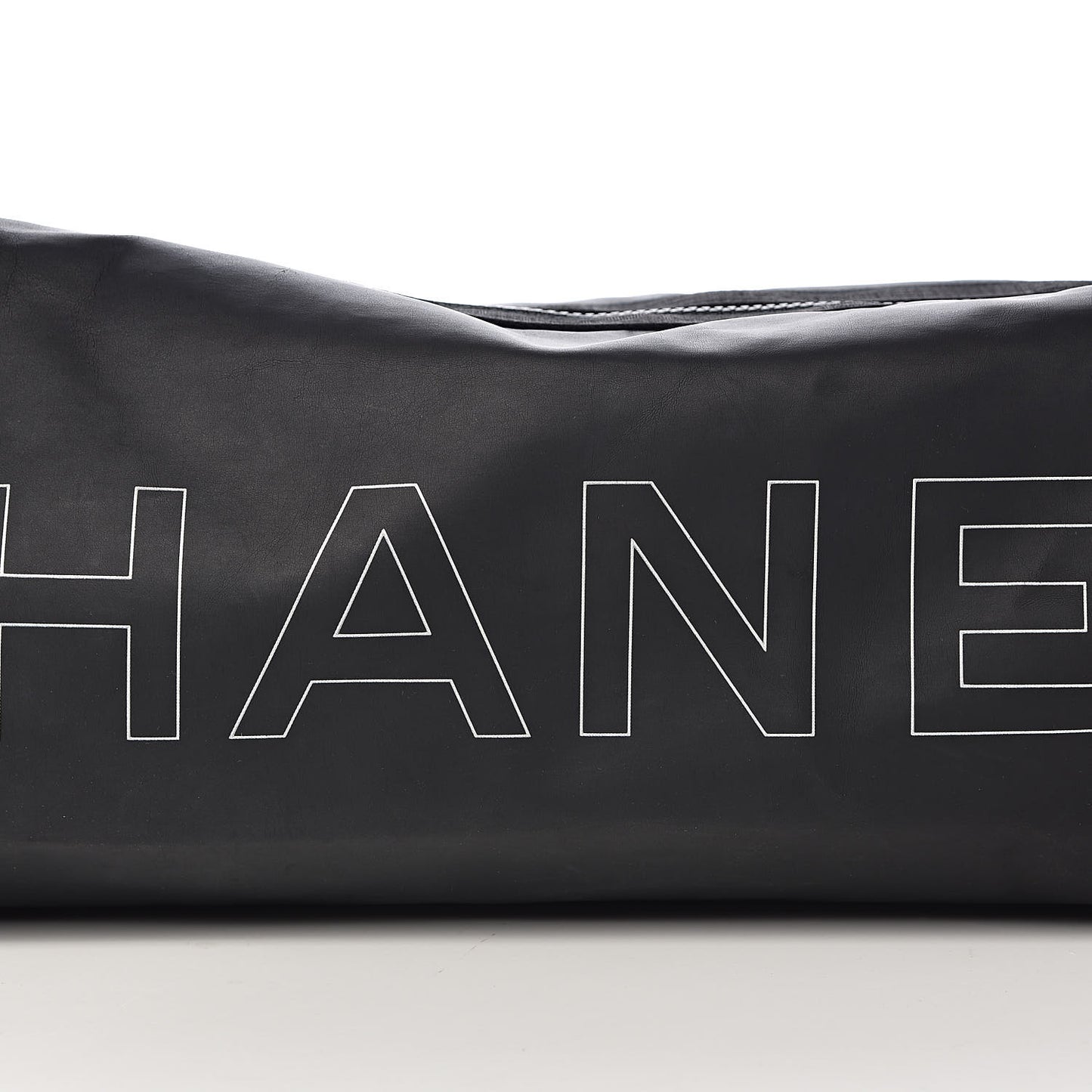 Rubber Nylon Sport Duffle Black