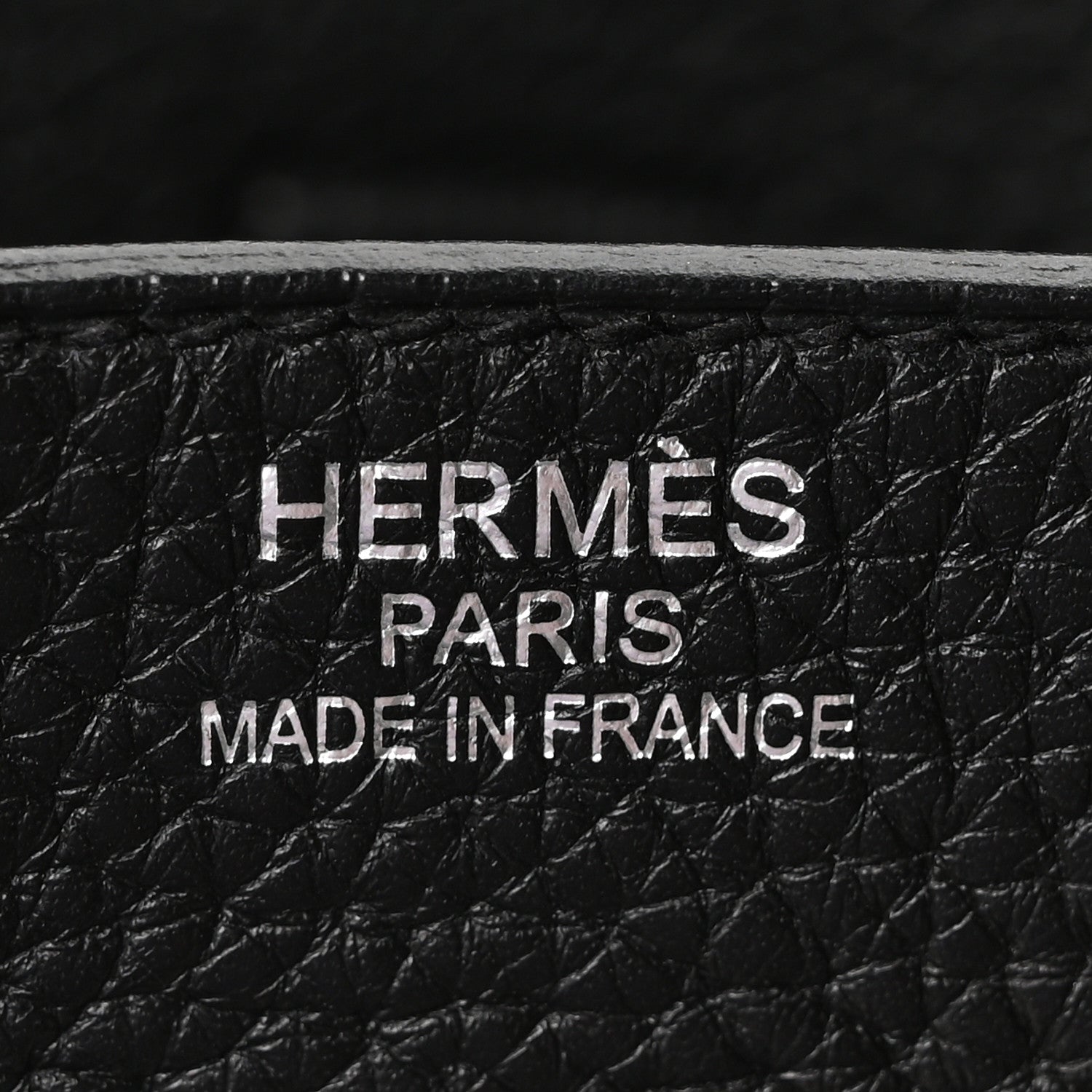Hermes Taurillon Clemence Birkin 35 Black 6 of 10