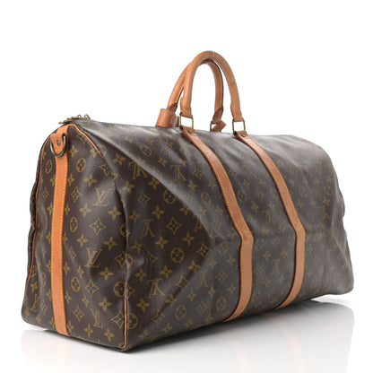 Louis Vuitton Monogram Keepall Bandouliere 55 4 of 14