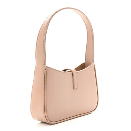 Saint Laurent Smooth Calfskin Le 5 A 7 Mini Hobo Rosy Sand 3 of 12
