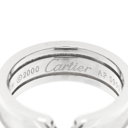 Cartier 18K White Gold 6.5mm C De Cartier Ring 51 5.75 4 of 4