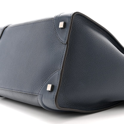 Celine Drummed Calfskin Mini Luggage Orage 9 of 12