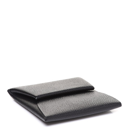 Hermes Epsom Bastia Coin Purse Black 4 of 6
