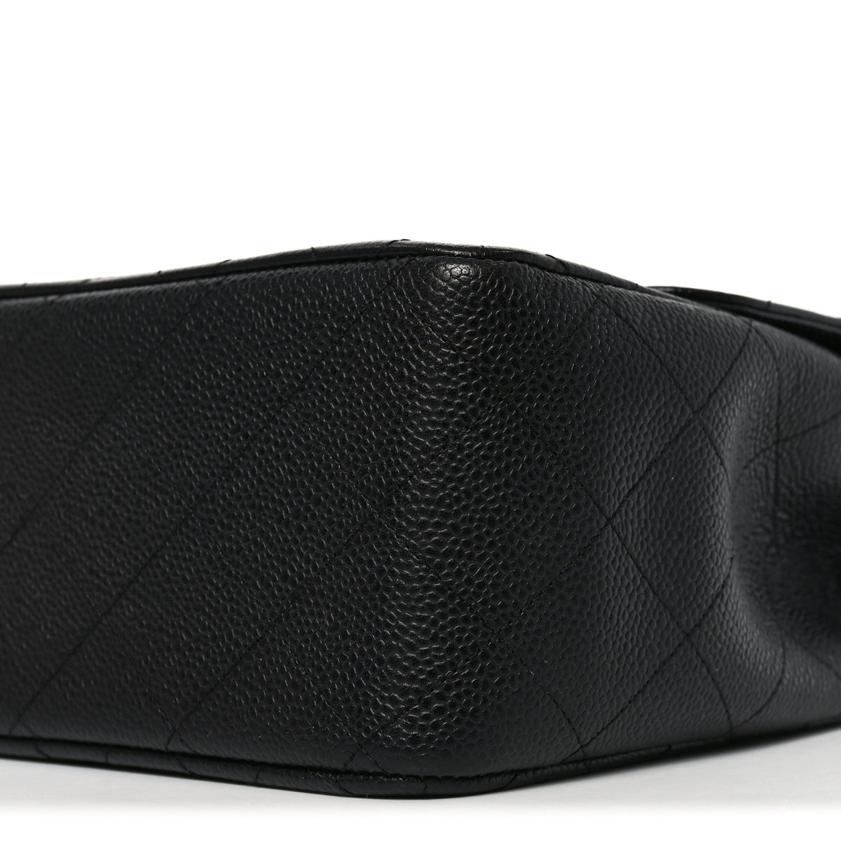 Chanel Caviar Quilted Jumbo Double Flap Black 9 of 10