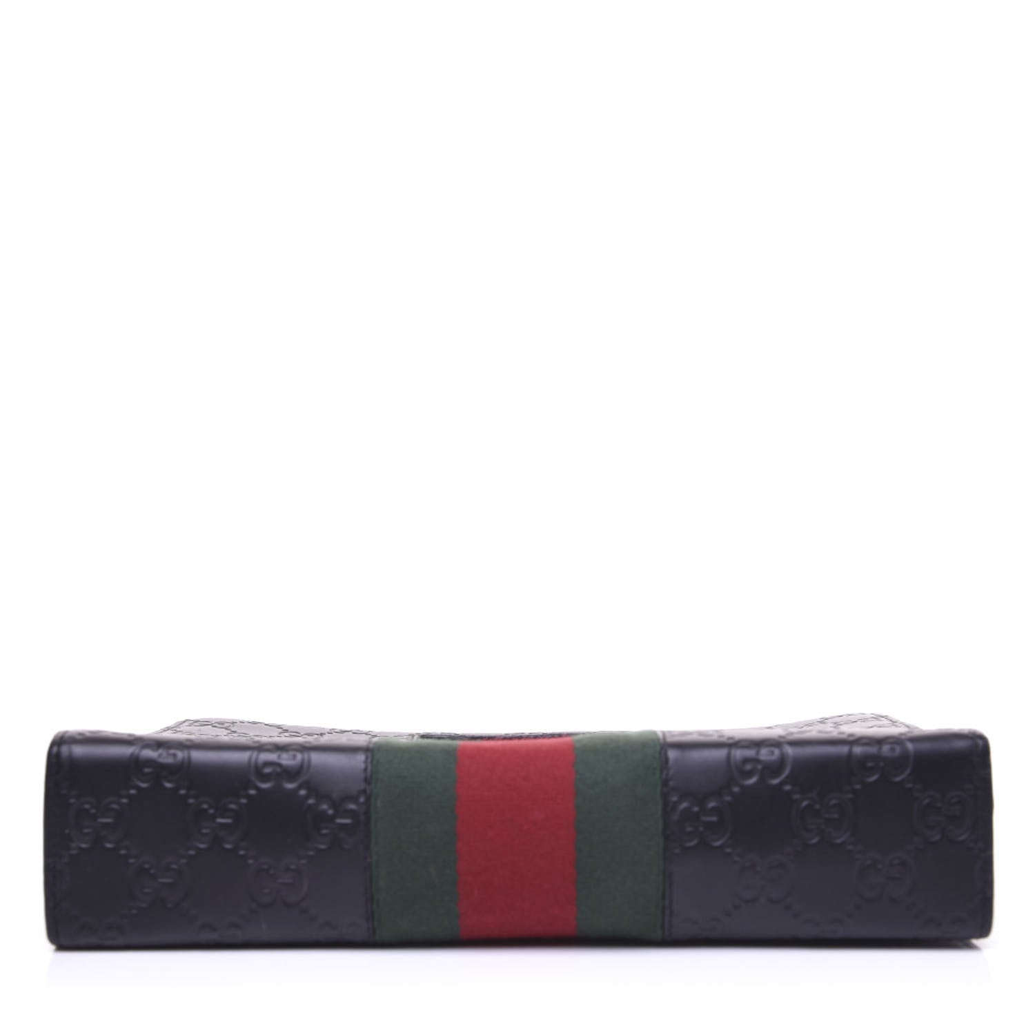 Gucci Guccissima Signature Web New Web Cosmetic Case Black 8 of 13