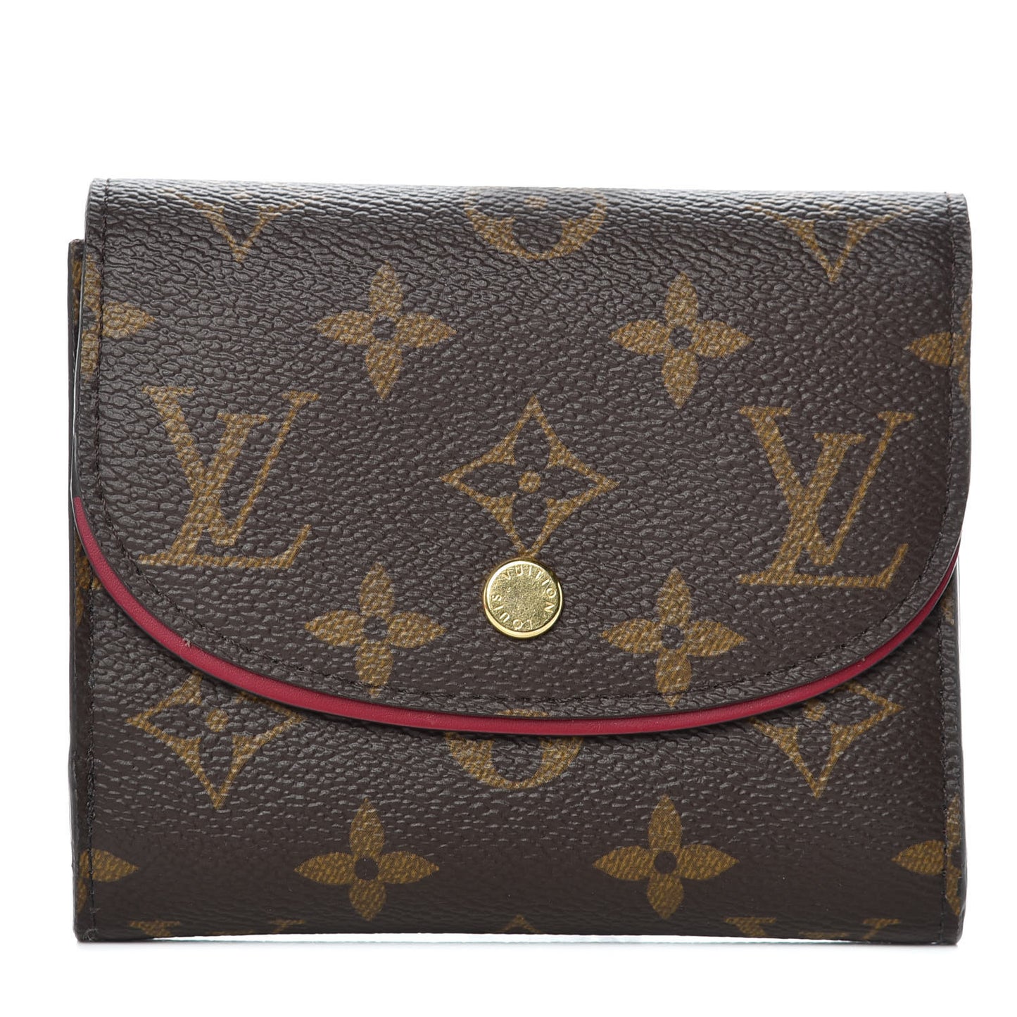 Monogram Ariane Compact Wallet Fuchsia