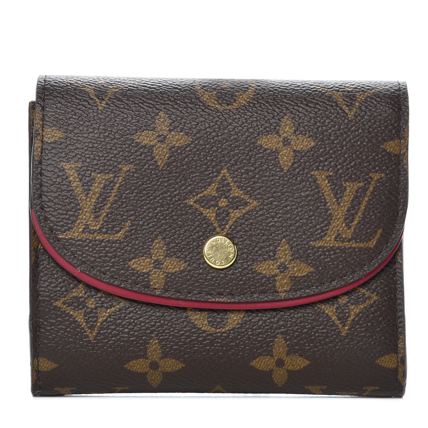 Louis Vuitton Monogram Ariane Compact Wallet Fuchsia 1 of 10