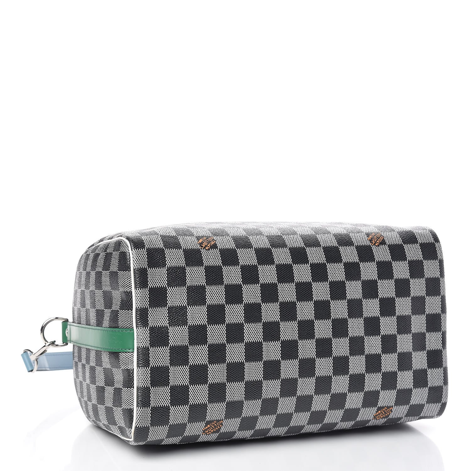 Louis Vuitton Damier Speedy Bandouliere 30 Black White 4 of 10