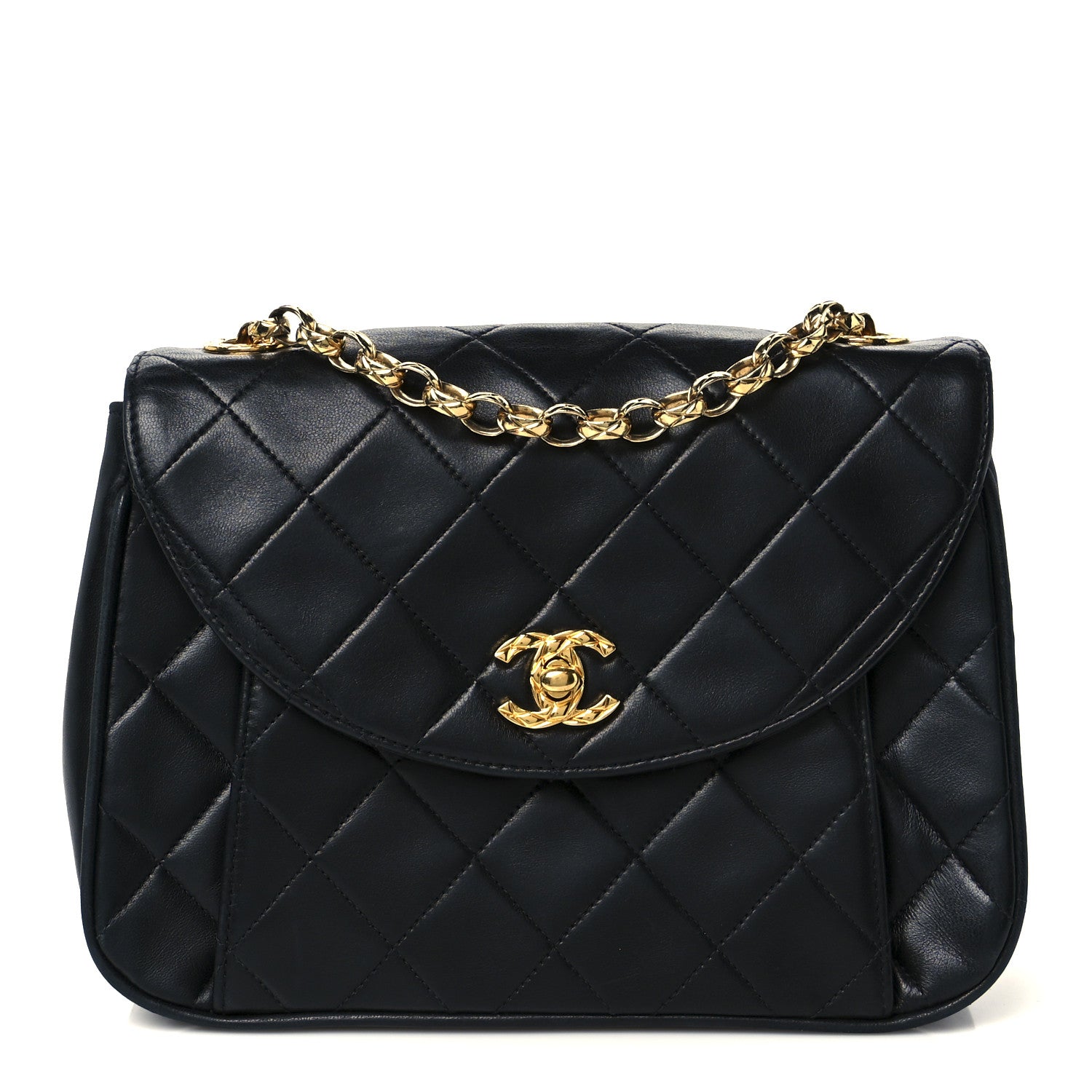 Chanel Lambskin Quilted Small Bijoux Flap Black 1 of 11