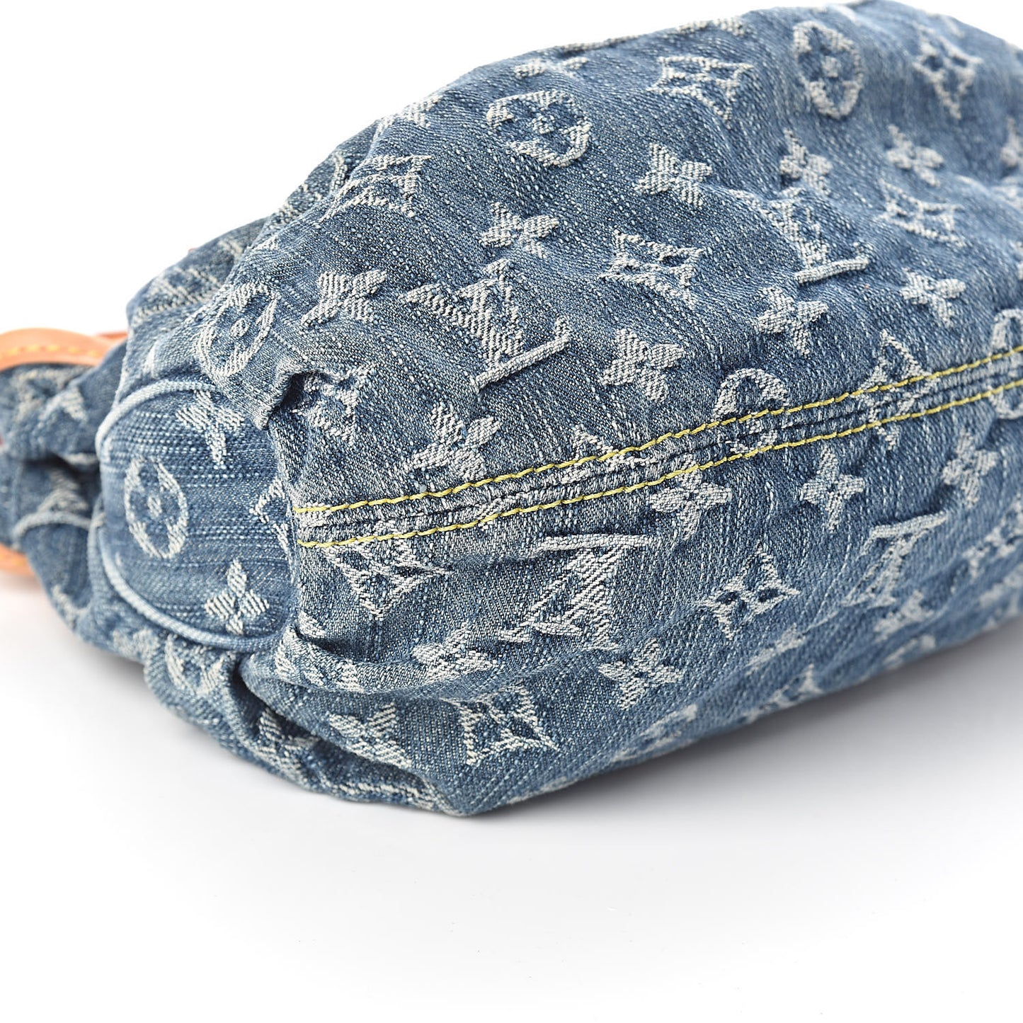 Monogram Denim Pleaty Blue