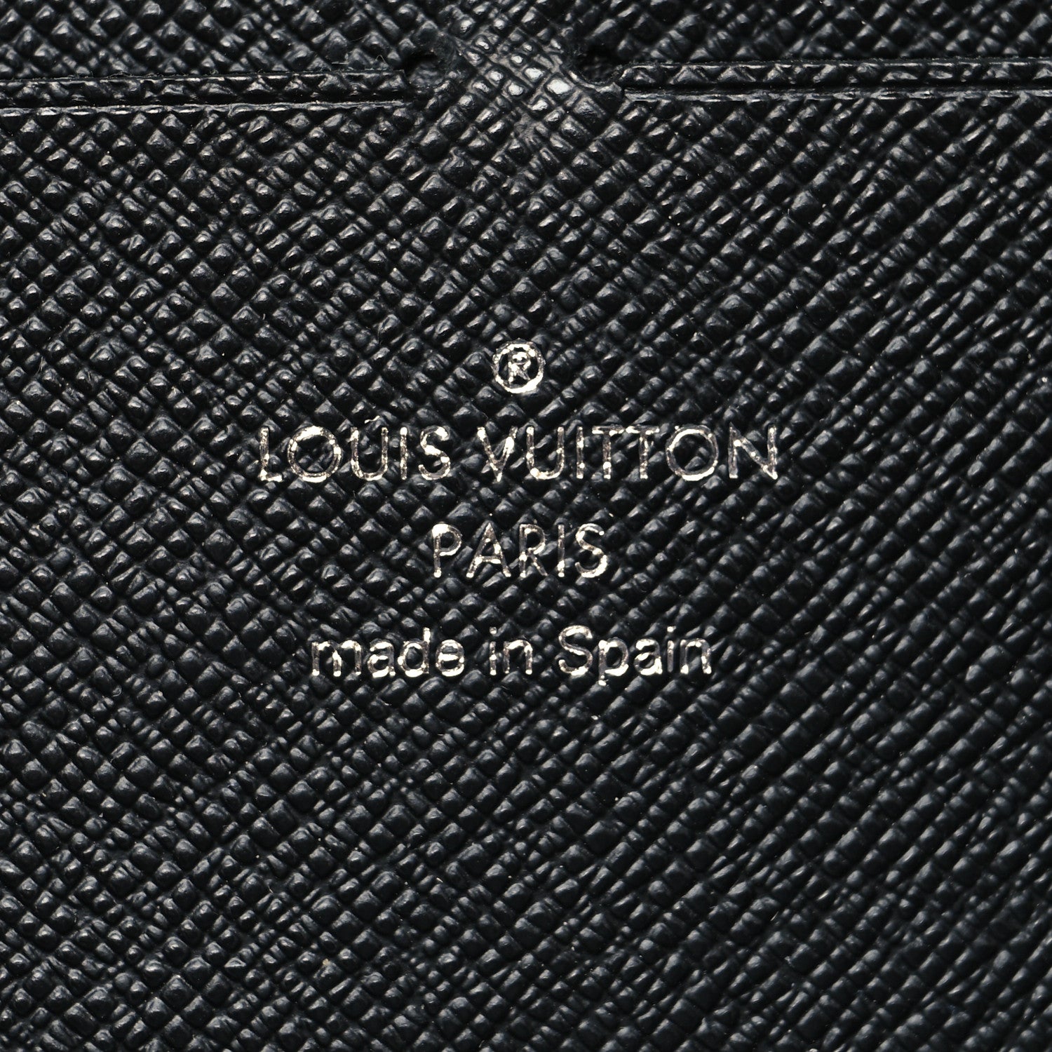 Louis Vuitton Epi Clemence Wallet Black 6 of 7