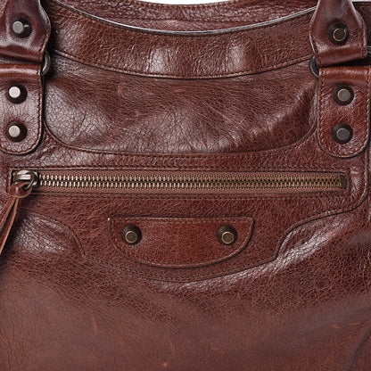 Balenciaga Agneau Classic Hardware City Chataigne 10 of 10