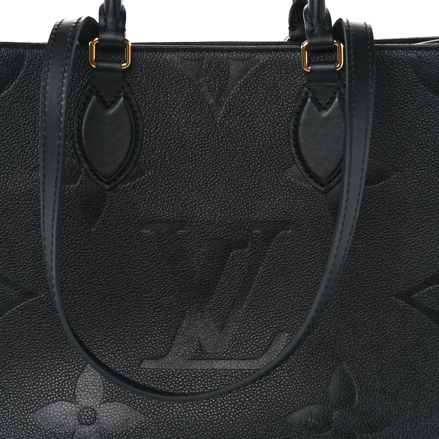 Louis Vuitton Empreinte Monogram Giant OnTheGo MM Black 7 of 9