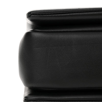 Valentino Garavani Nappa One Stud Chain Clutch Black 10 of 10