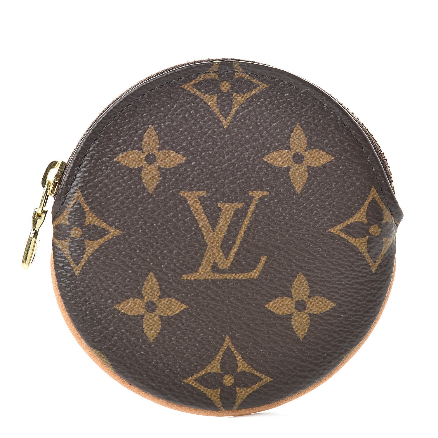 Louis Vuitton Monogram Round Coin Purse 1 of 8