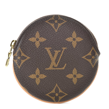 Louis Vuitton Monogram Round Coin Purse 1 of 8