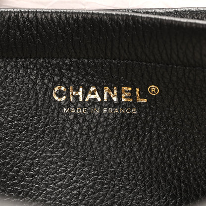 Chanel Grained Calfskin Stitched Urban Essentials Small Shopping Bag Black 13 of 33