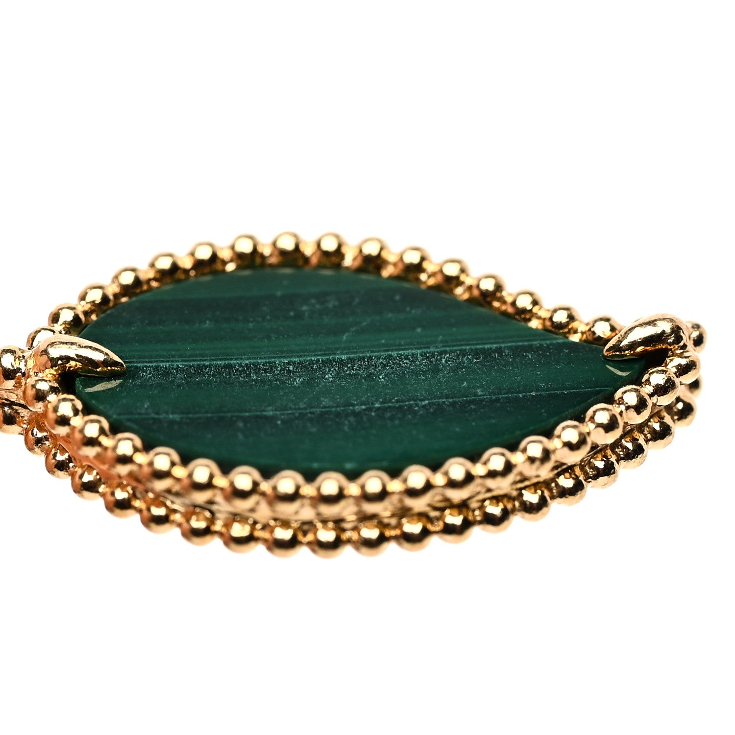Van Cleef & Arpels 18K Yellow Gold Mother of Pearl Malachite Carnelian Tiger Eye 4 Motifs Lucky Alhambra Bracelet 6 of 6