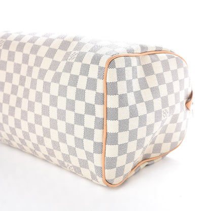 Louis Vuitton Damier Azur Speedy 30 6 of 9
