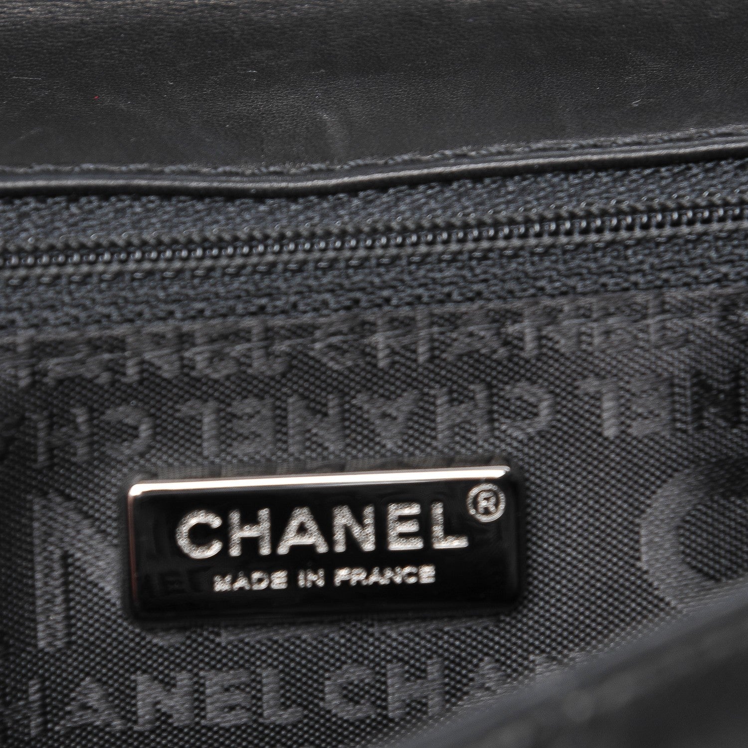 Chanel Lambskin East West Chocolate Bar Chain Flap Black 7 of 9