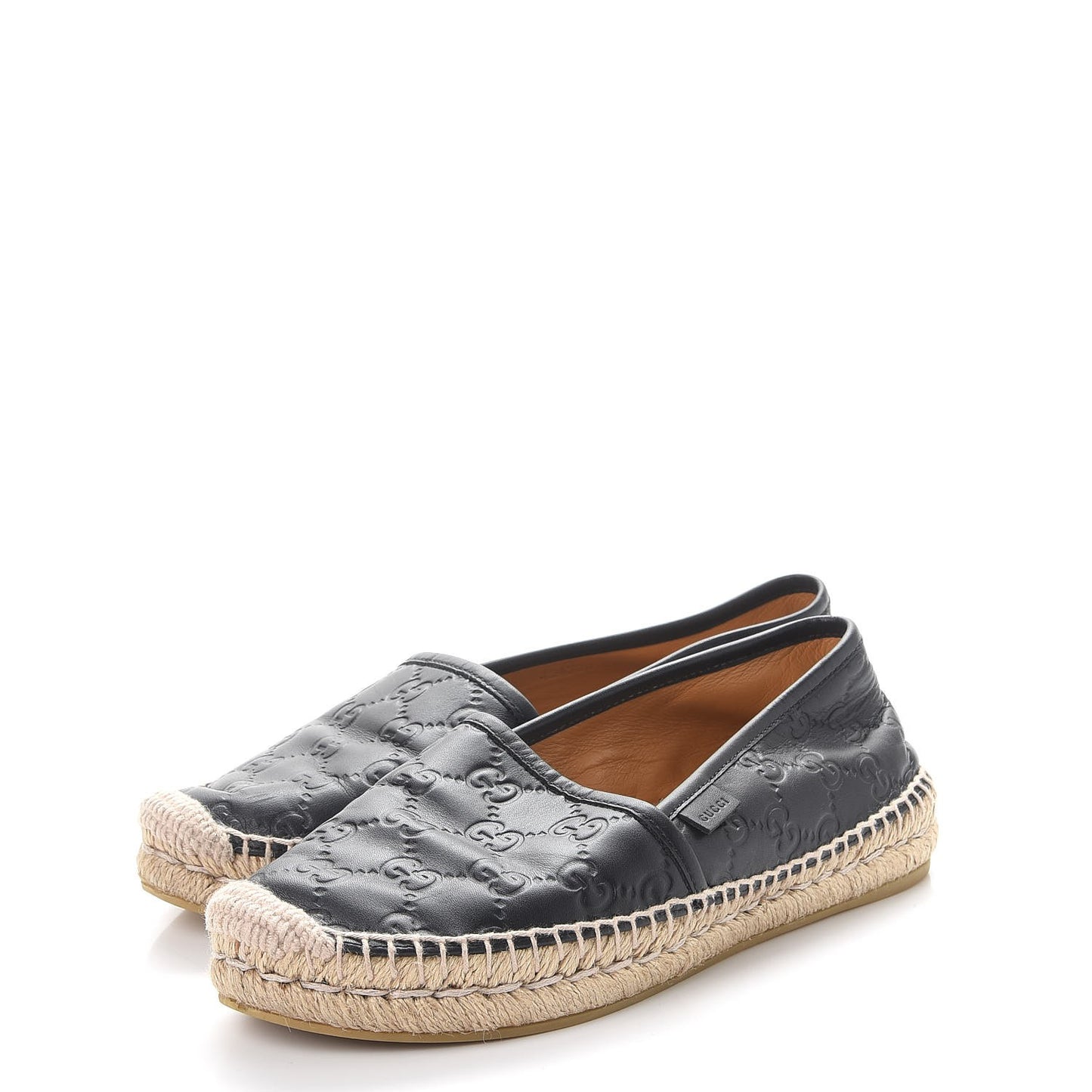 Guccissima Signature Espadrilles 36 Black
