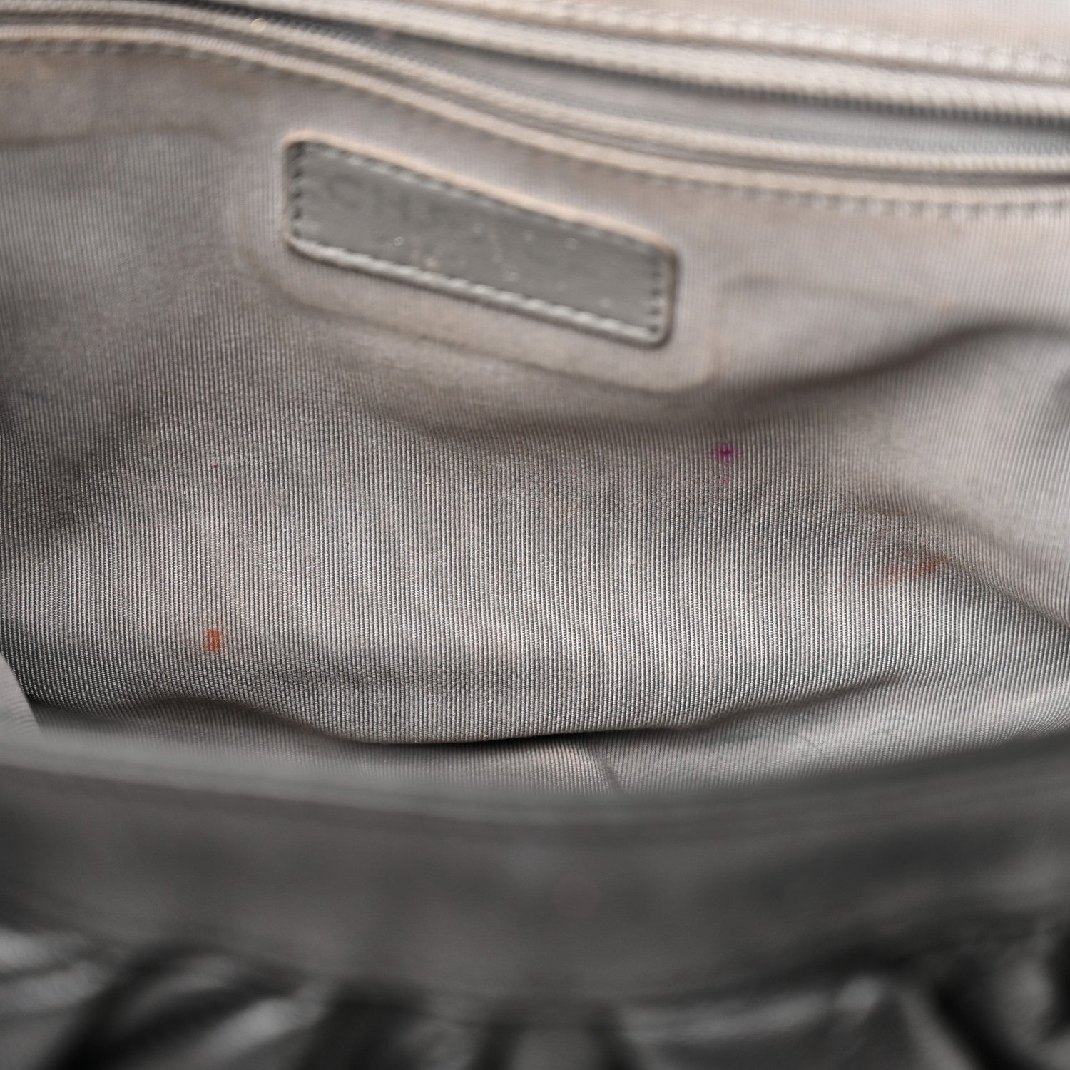 Chanel Washed Lambskin Quilted Medium Chain Around Messenger Black 11 of 14