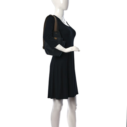 Fendi Vitello Grace Matte Mini Guitar Bag Black 2 of 10