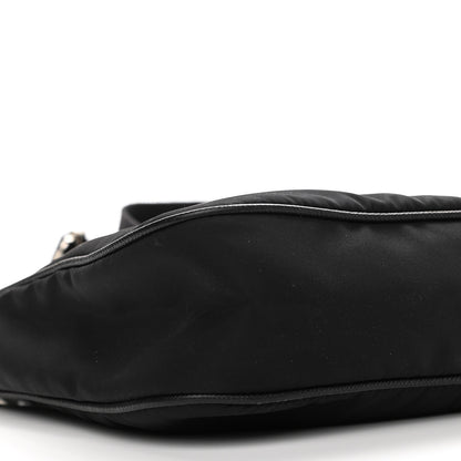 Prada Nylon Re-Edition 2005 Shoulder Bag Black 10 of 12